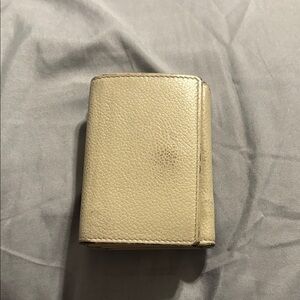 YSL Gray Compact  Wallet
